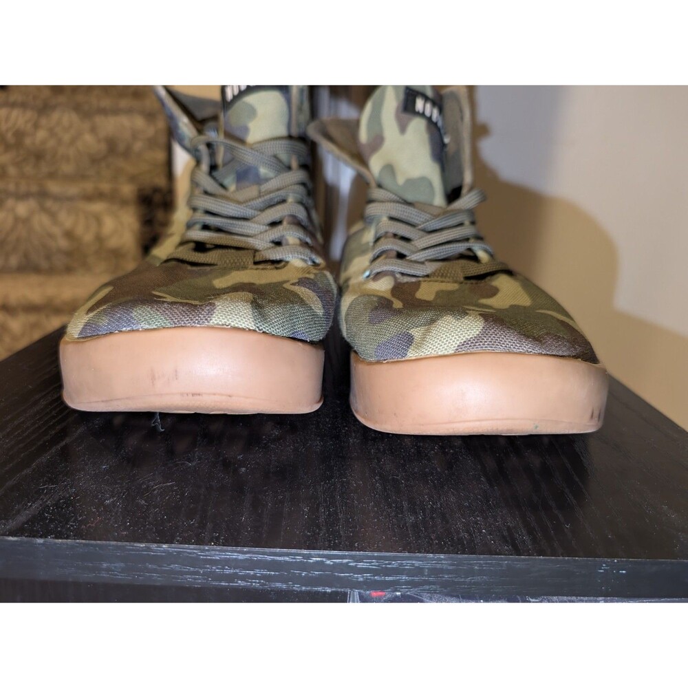 Nobull High Top Camo Mens Size 10 Trainers Sneakers Shoes Green - Picture 2 of 14